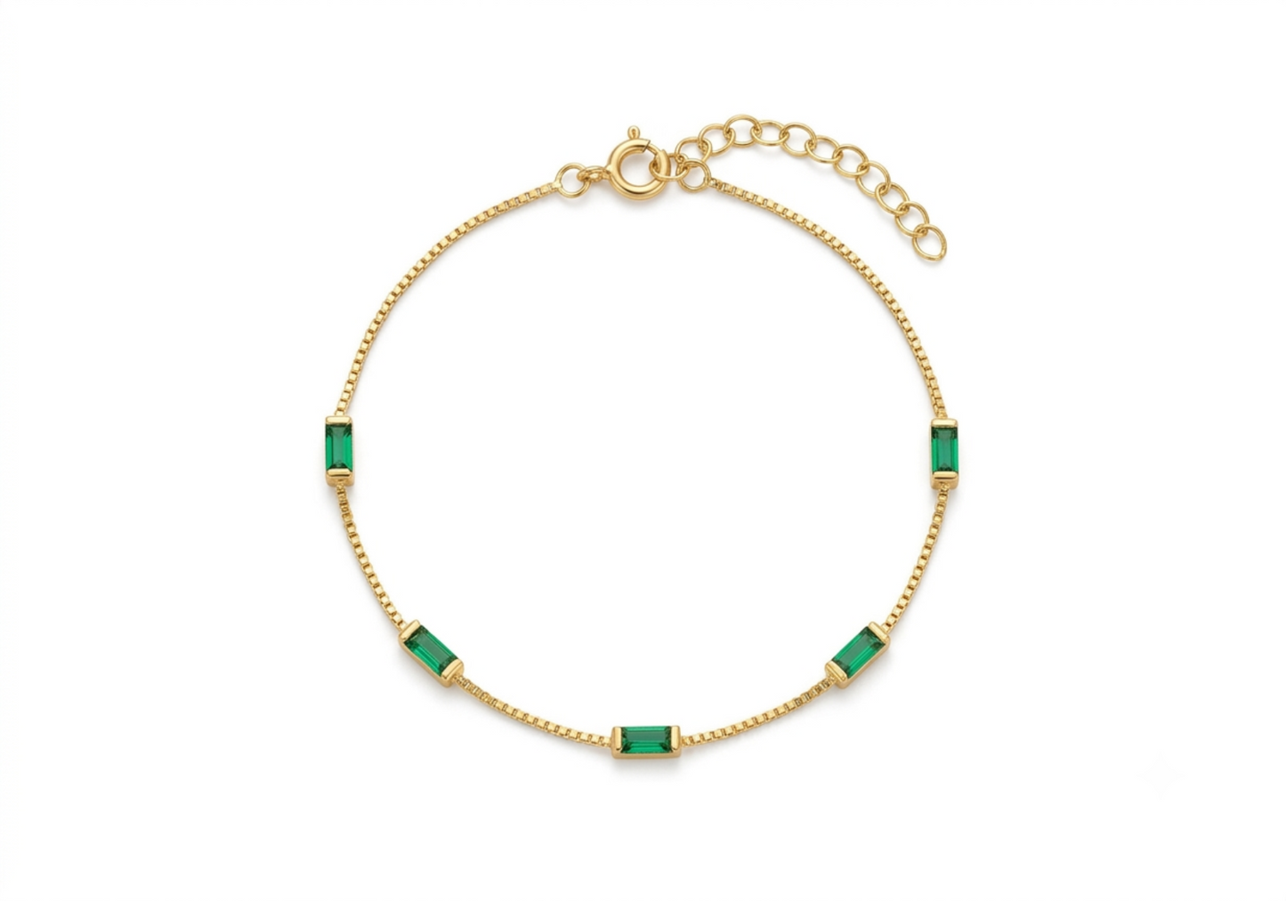 Emerald Grace Bracelet